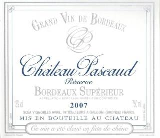 Chteau Pascaud - Bordeaux Suprieur 2023
