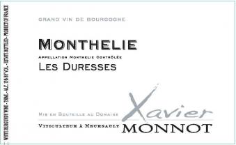 Domaine Xavier Monnot - Monthelie Blanc Les Duresses 2023